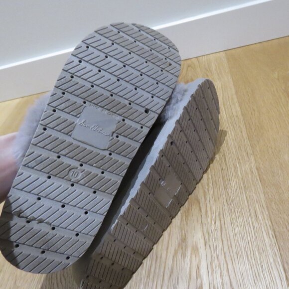 SAM EDELMAN Bianca Faux Fur Chunky Slide Shoes in Lilac Feminine - Size US 10 - Picture 10 of 12